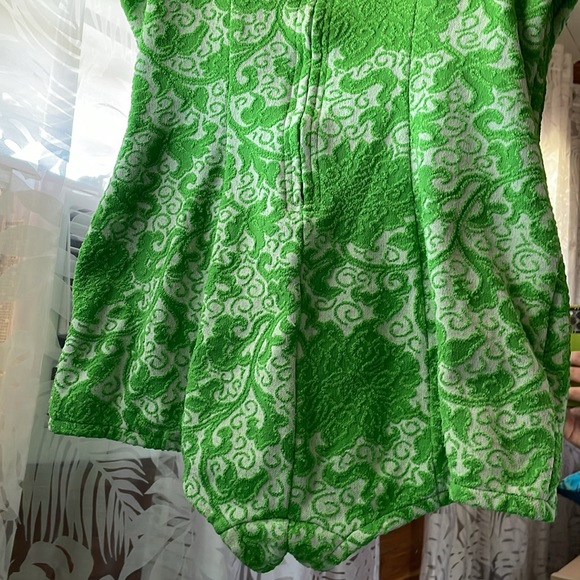 Vintage green swim romper / bodysuit M/L - Picture 7 of 10